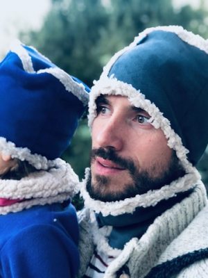 IMG_6404 Bonnet adulte GRIS/BLEU