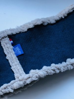 Tour de cou/ Bandeau enfant BLEU/GRIS